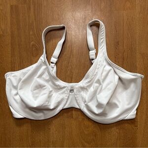 Olga 42DD shaping, supportive  White Underwire Bra
